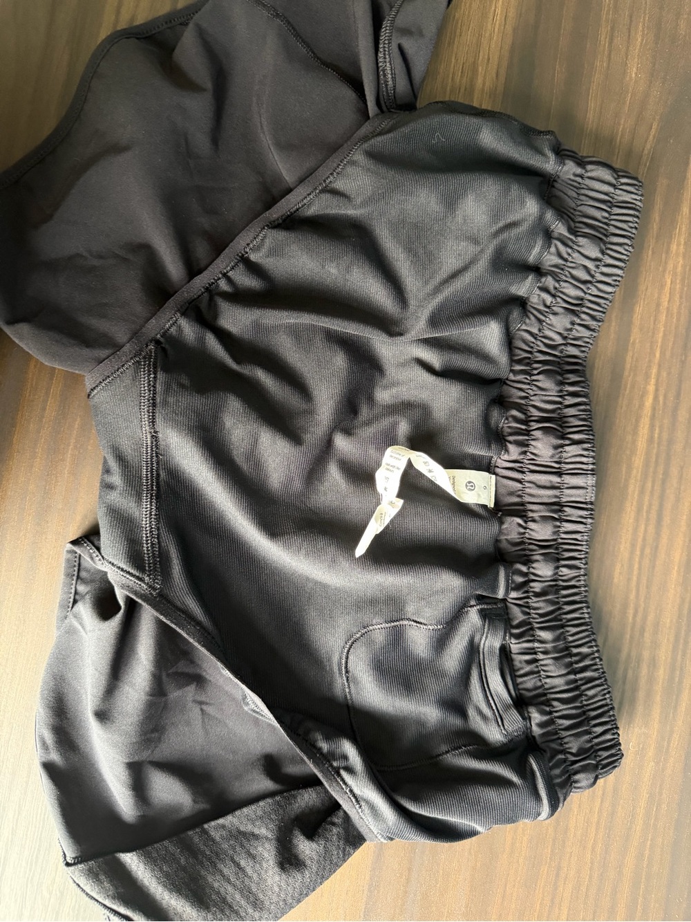 lululemon athletica Black Athletic Running Shorts - Picture 9 of 12